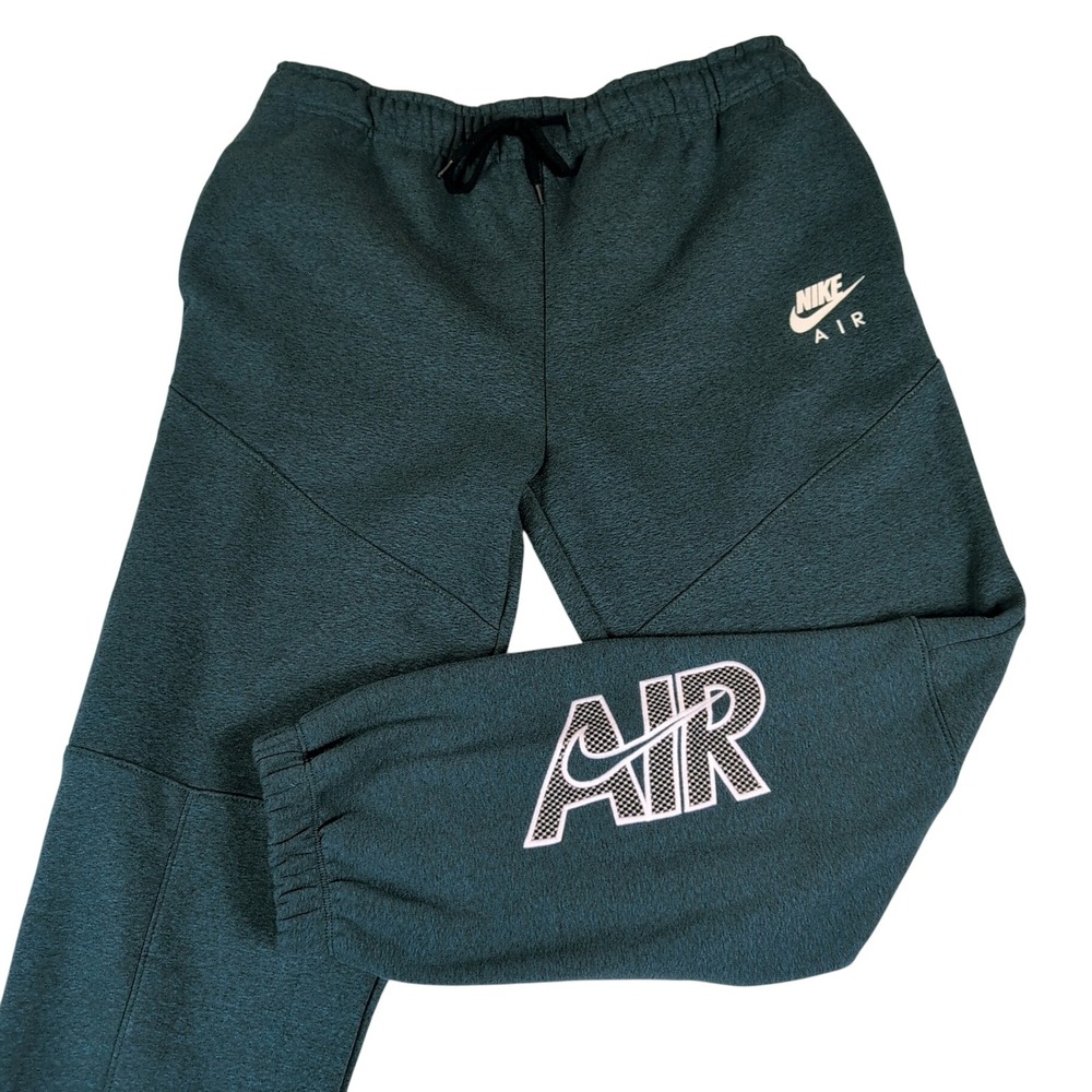 Nike Air Fleece Joggers XL Heather Teal Streetwear Athleisure Cabincore NWT